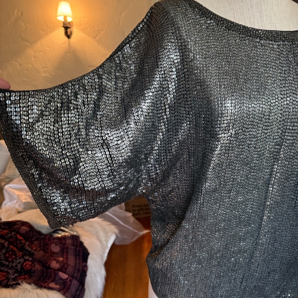 Twelfth Street by Cynthia Vincent Sequin top